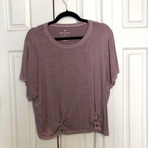American Eagle soft and sexy purple top